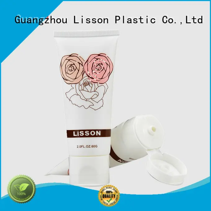 hexagonal flip top cap face wash for cleanser Lisson 1