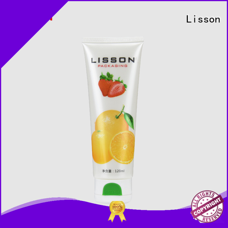 Lisson custom shape empty squeeze tube containers oval for packing 1