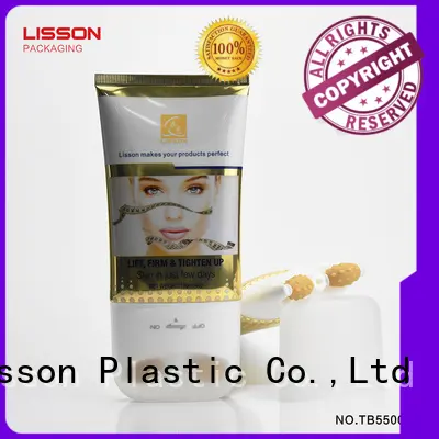 aluminium covered cosmetic tube packaging double for lotion 1