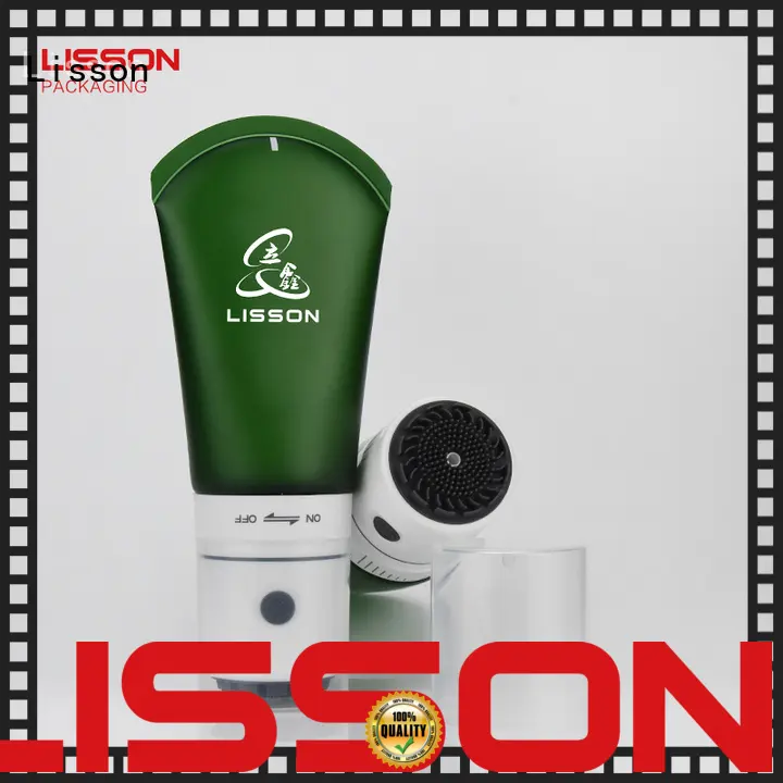 Lisson hemisphere airless tubes cosmetic silver coating for essence 1