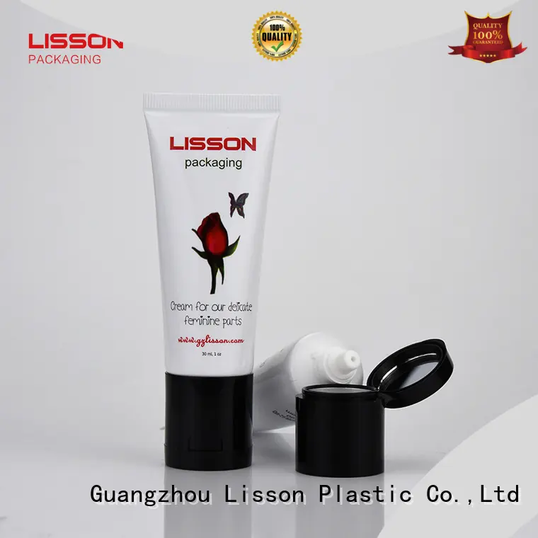Lisson dual chamber plastic tube packaging suppliers oval for packaging 1