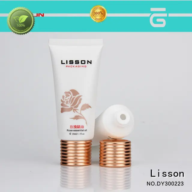 golden containers for skin care products bulk production Lisson 1