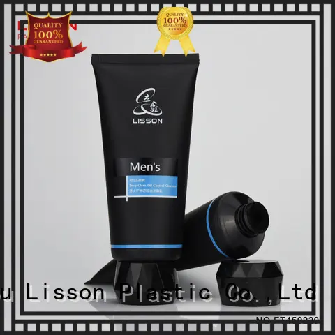 Lisson mens cleaner plastic flip top caps face wash for lotion 1