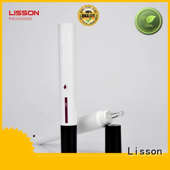 Lisson free sample clear plastic tubes with lids OBM for cleanser 1