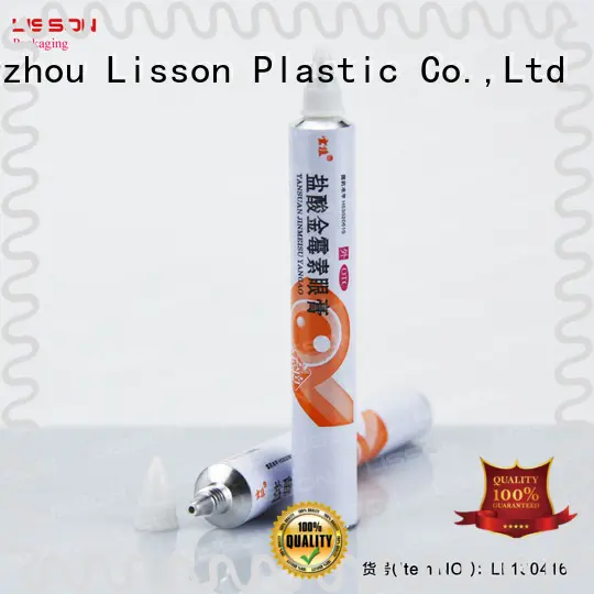 cosmetic aluminium tube suppliers customized for packing Lisson 1