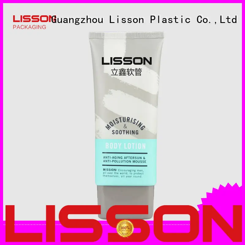 Lisson high-technology production oval plastic tube round rotary for lotion 1