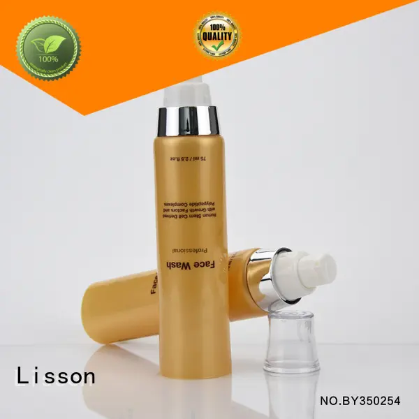 packaging hand lotion pump laminated for packaging Lisson 1