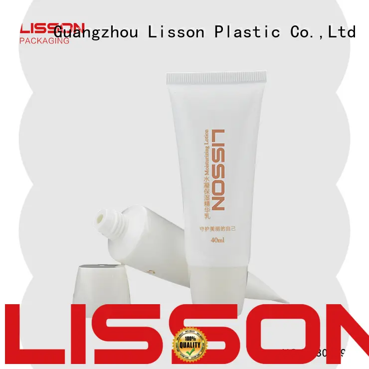 Lisson 120g squeeze tubes for lotion silver coating for sun cream 1