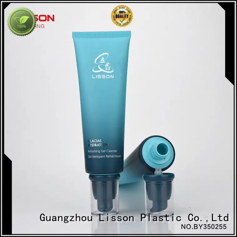 clear lotion cap aluminum for lotion Lisson 1