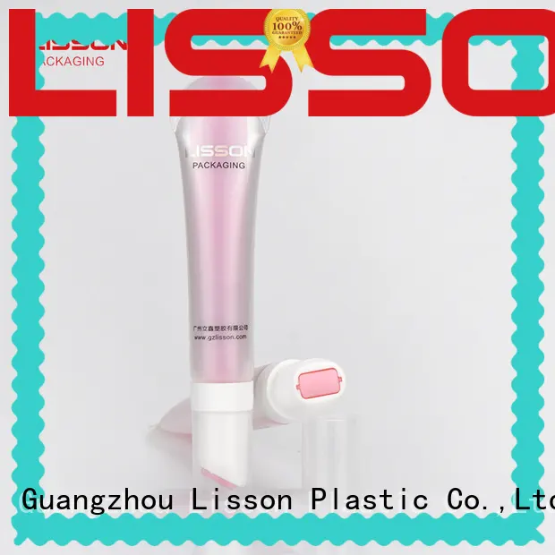Lisson applicator wholesale lip gloss tubes bulk production for cosmetic 1