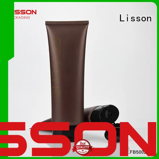 cosmetic plastic tube manufacturers cotton head for sun cream Lisson 1