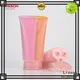 Oval dual chamber plastic tube (2 in 1 tube)  double tube for two products 1