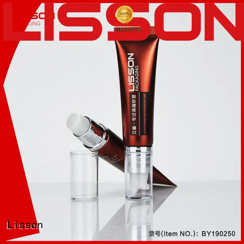 Plastic Squeeze Pump Tube for Facial Clear D19 1