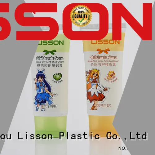 Eco-friendly hand cream sealed oval tube with flip top cap 1