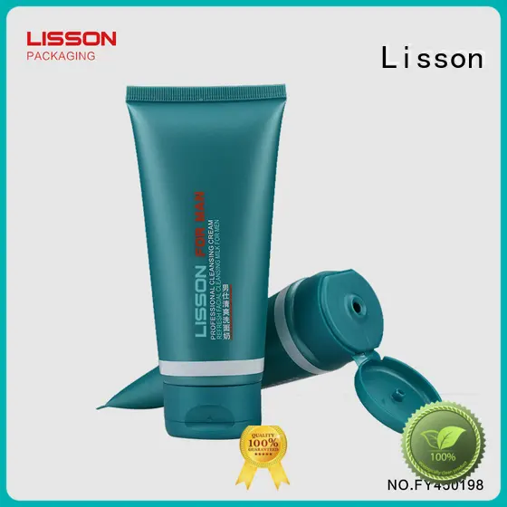 120ml round tube with flip top cap for facial cleanser/lotion 1