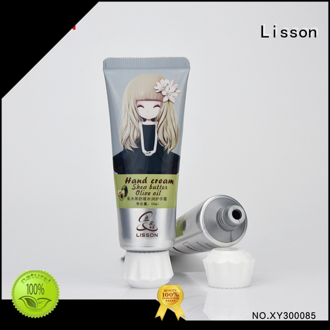 ecofriendly hand cream tube screw cap for packing Lisson 1