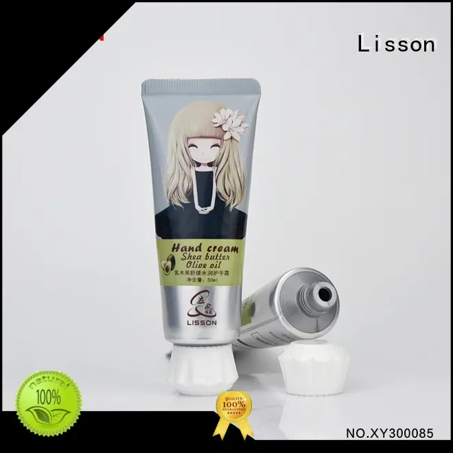 ecofriendly hand cream tube screw cap for packing Lisson 1