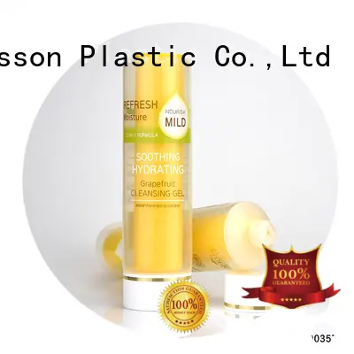 Lisson tooth-paste tube screw cap free design for facial cleanser 1