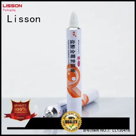 aluminum collapsible tubes customized for ointment Lisson 1