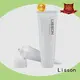 silver plating plastic tubes with caps OEM for facial cleanser 1