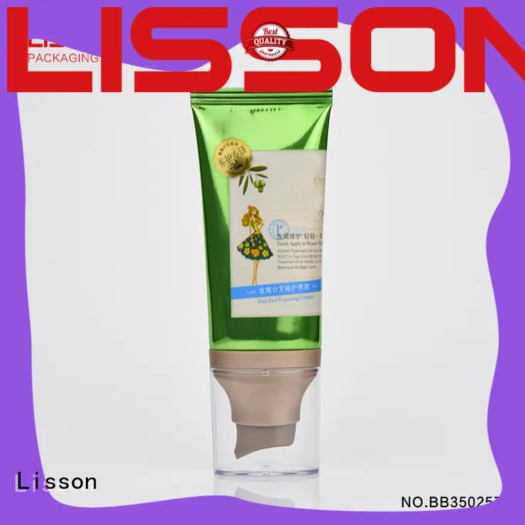 Lisson clear airless tubes cosmetic aluminum for packaging 1
