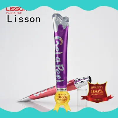 transparent pump tops for bottles laminated for cosmetic Lisson1 1