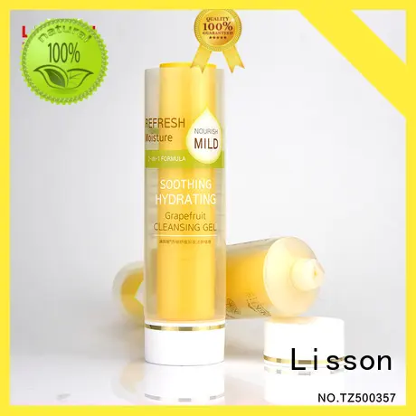 Lisson free sample empty cosmetic tubes special shape for lotion 1