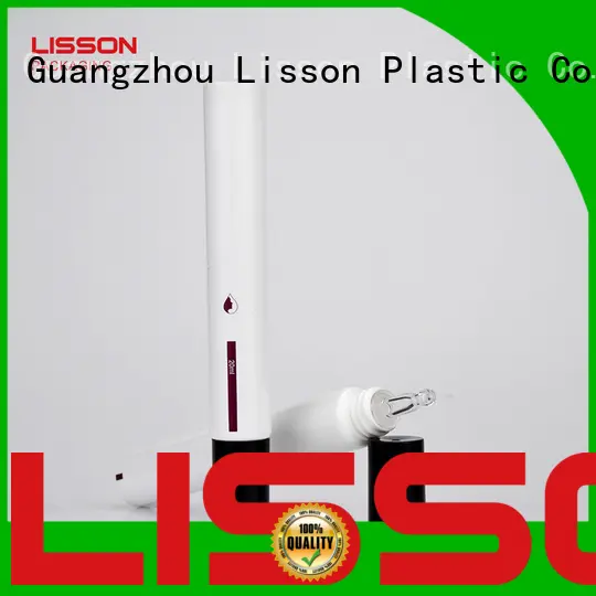 tooth-paste clear plastic tube free design for cosmetic Lisson 1