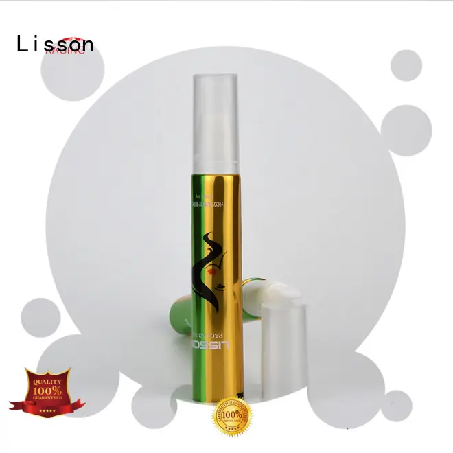 applicator round lip balm containers acrylic for cosmetic Lisson 1