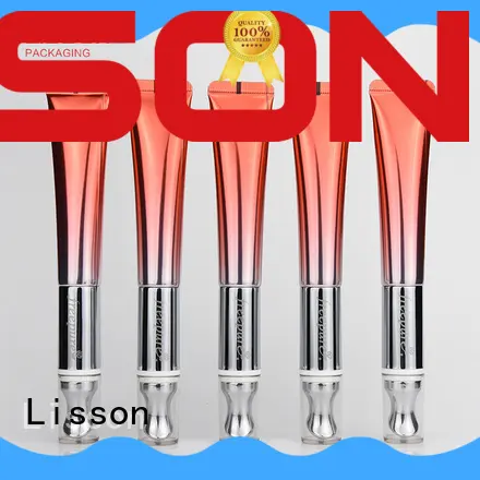 Lisson flocking beauty containers oval for packaging 1