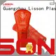 Lisson packaging bulk cosmetic containers flip top cap for packing 1
