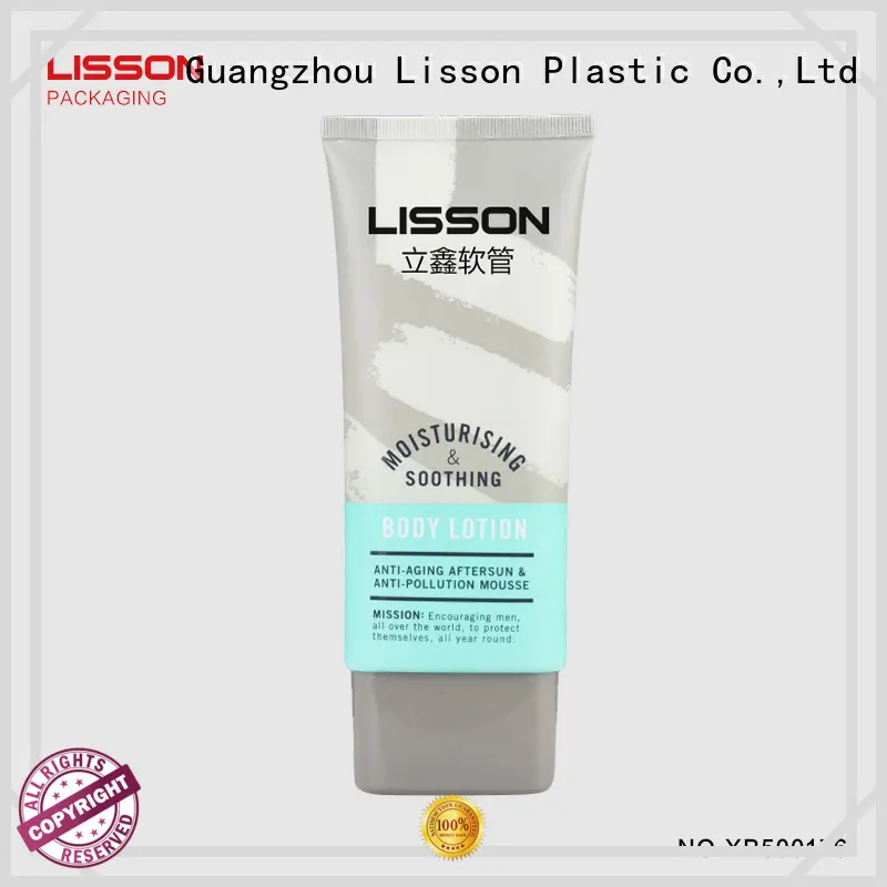 screw cap squeeze tubes for cosmetics embossment round rotary for cream 1
