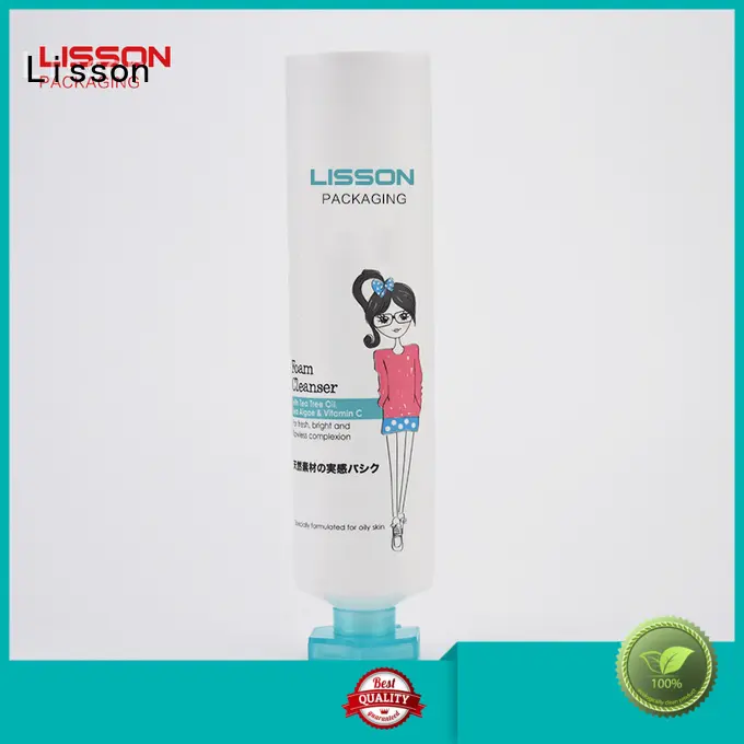 Lisson right angle squeeze tubes for cosmetics hot-sale for cream 1