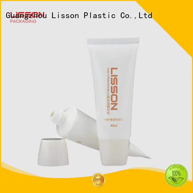 Lisson round squeeze tubes for cosmetics free sample for lotion 1