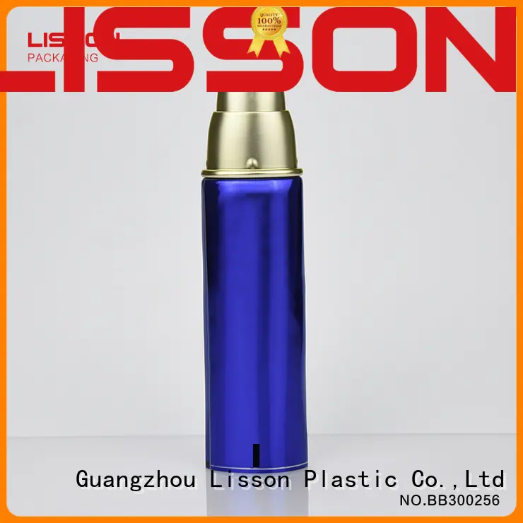 transparent airless tube facial oval for lotion 1