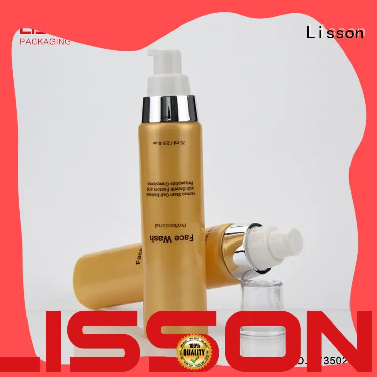 Lisson packaging hand lotion pump aluminum for lotion 1
