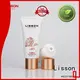 Lisson free sample lotion packaging acrylic 1