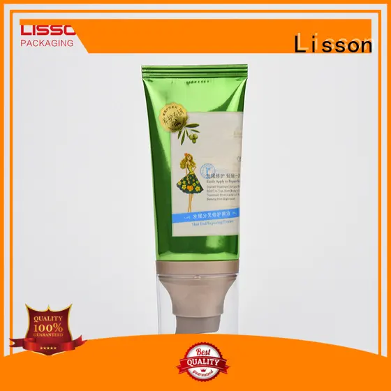 Lisson glossy cap lotion pump laminated for cleanser 1
