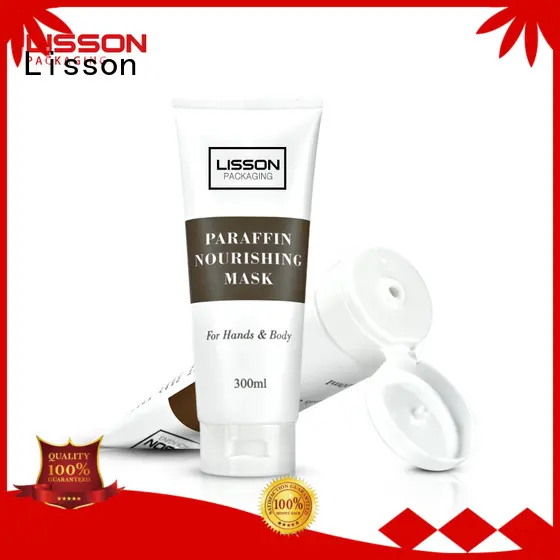 Lisson screw cap cosmetic tube packaging scraping for cleaner 1