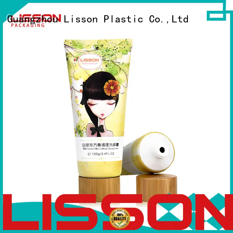 Lisson special shape plastic tubes with caps for wholesale for lotion 1