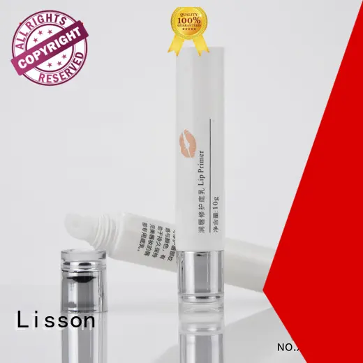 Lisson transparent round lip balm containers hot-sale for cosmetic 1