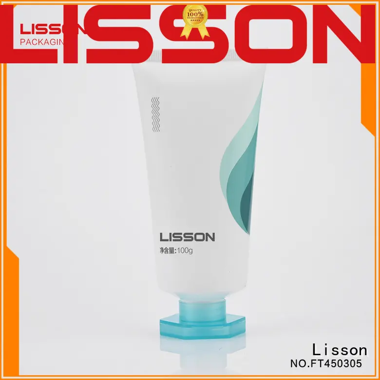 Lisson facial cleanser flip top cap at discount for cosmetic 1