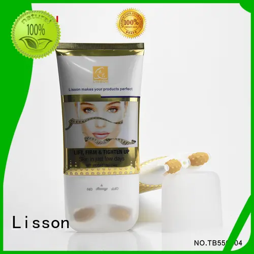 Lisson embossment cosmetic squeeze tubes wholesale therapy for lotion 1