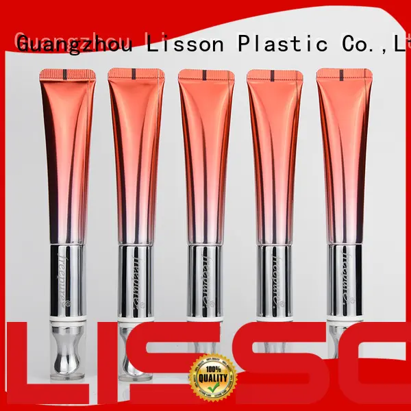 Lisson double rollers clear plastic tube packaging oval 1
