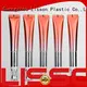 Lisson double rollers clear plastic tube packaging oval 1