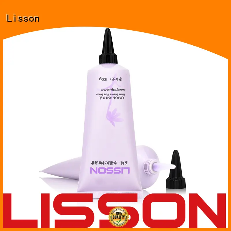 Lisson free sample plastic cosmetic tubes for cosmetic 1