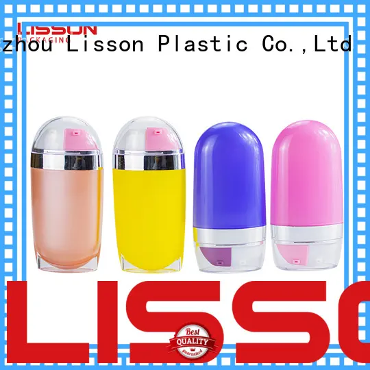customized service cosmetic bottle empty free sample for sun cream 1