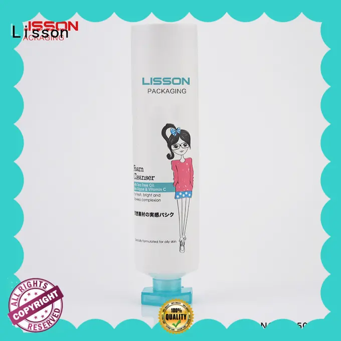 Lisson double layer squeeze tube hot-sale for cream 1