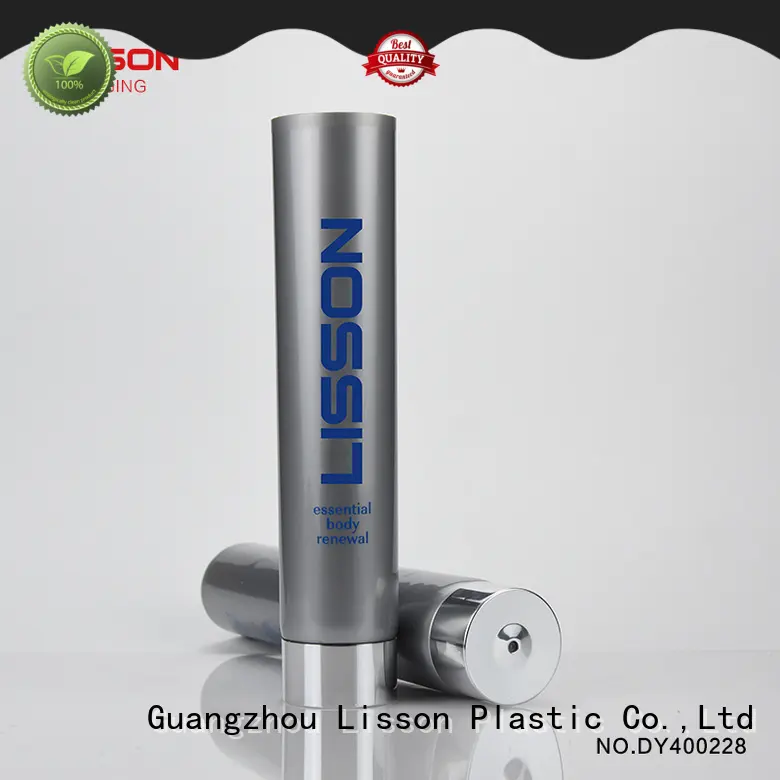 Lisson aluminium covered plastic tube packaging round rotary for cleaner 1