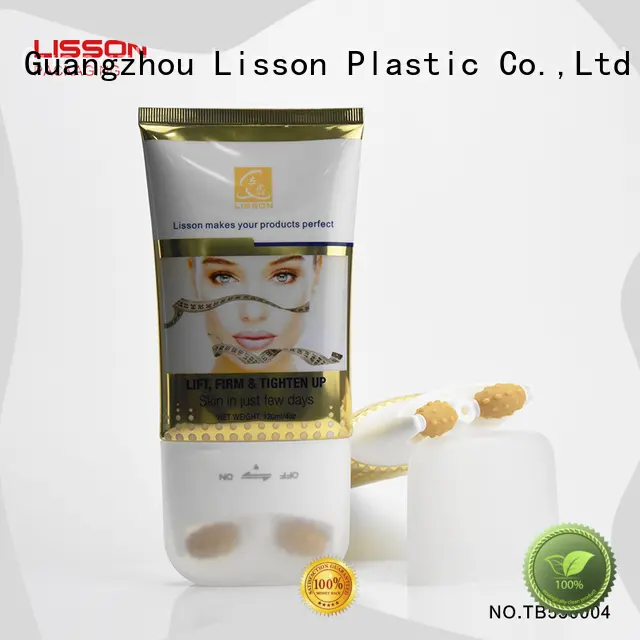 Lisson screw cap cosmetic squeeze tubes wholesale scraping for cleaner 1